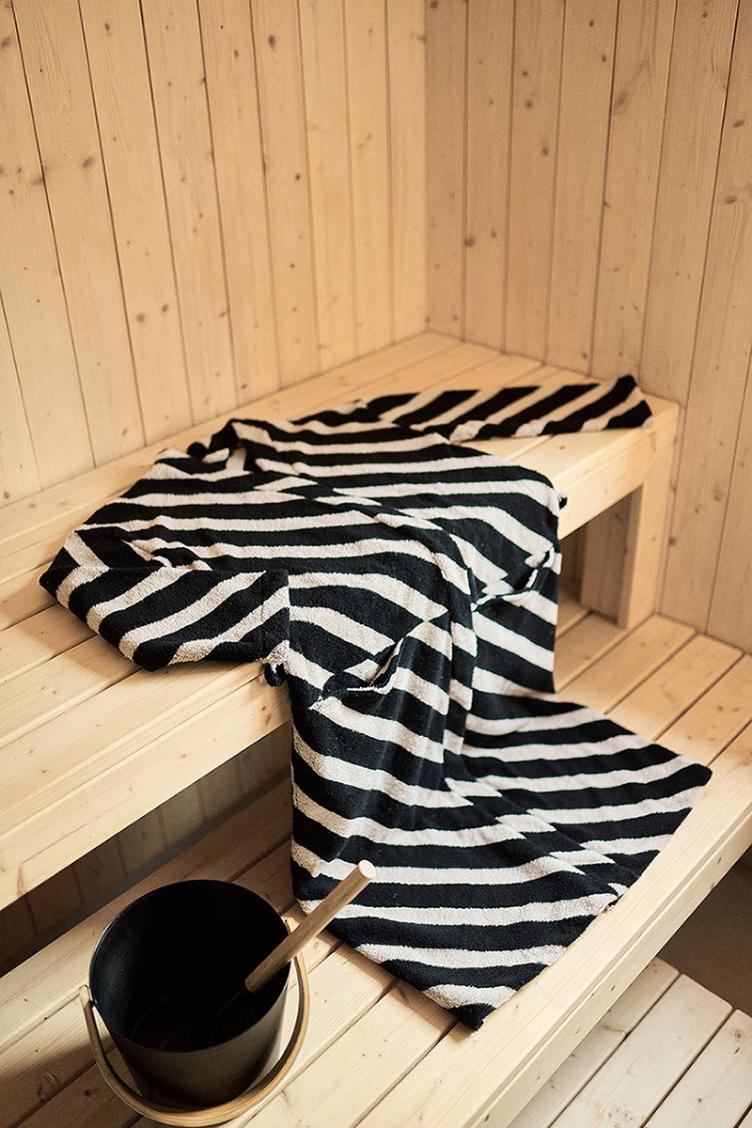 Bademantel Stripe