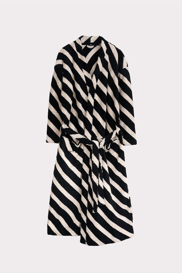 Bademantel Stripe - 0