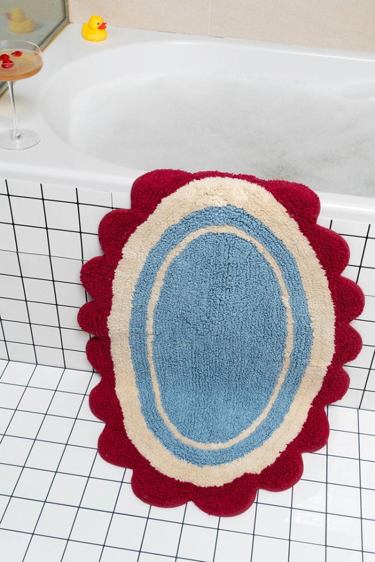 Badteppich Carmen light blue