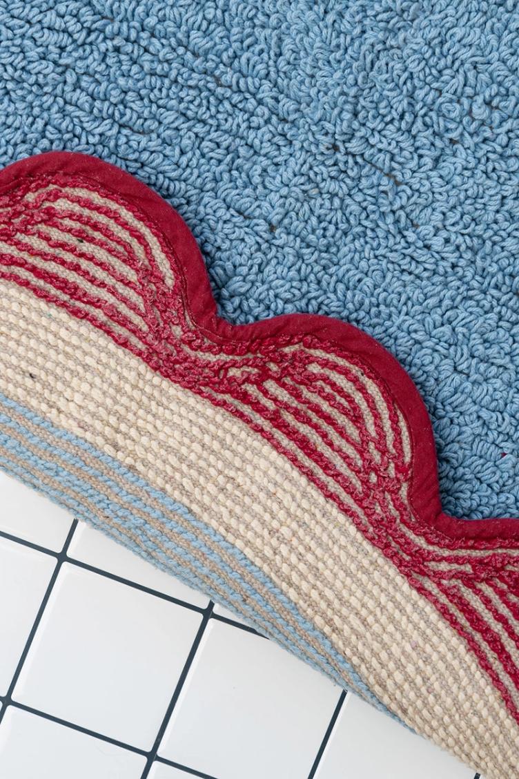 Badteppich Carmen light blue - 2