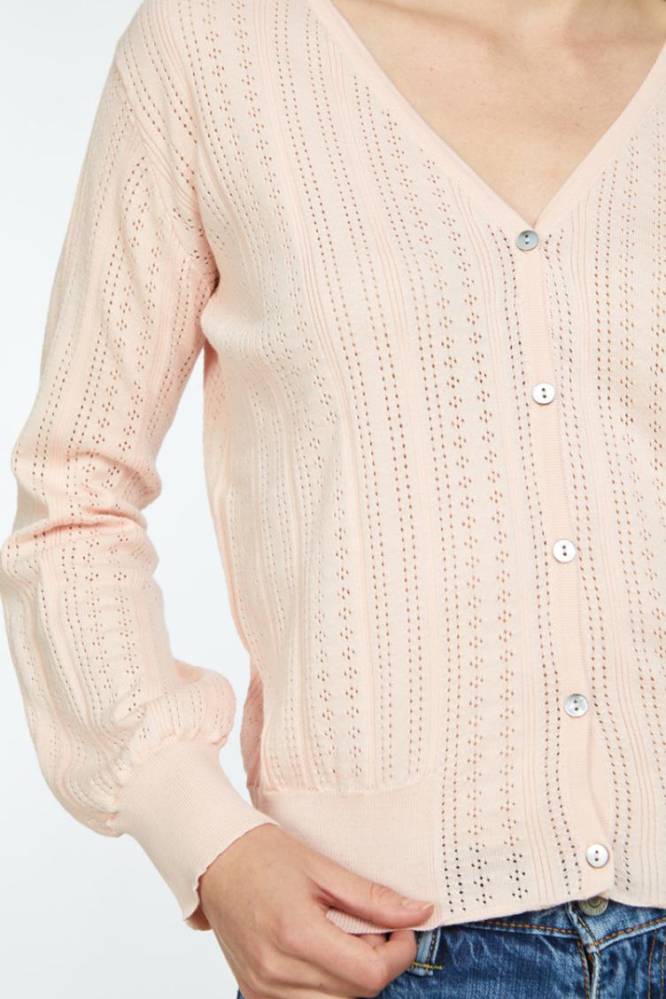 Baumwollstrickjacke Lola - 1