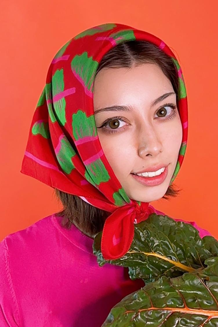 Baumwolltuch Mangold - 1