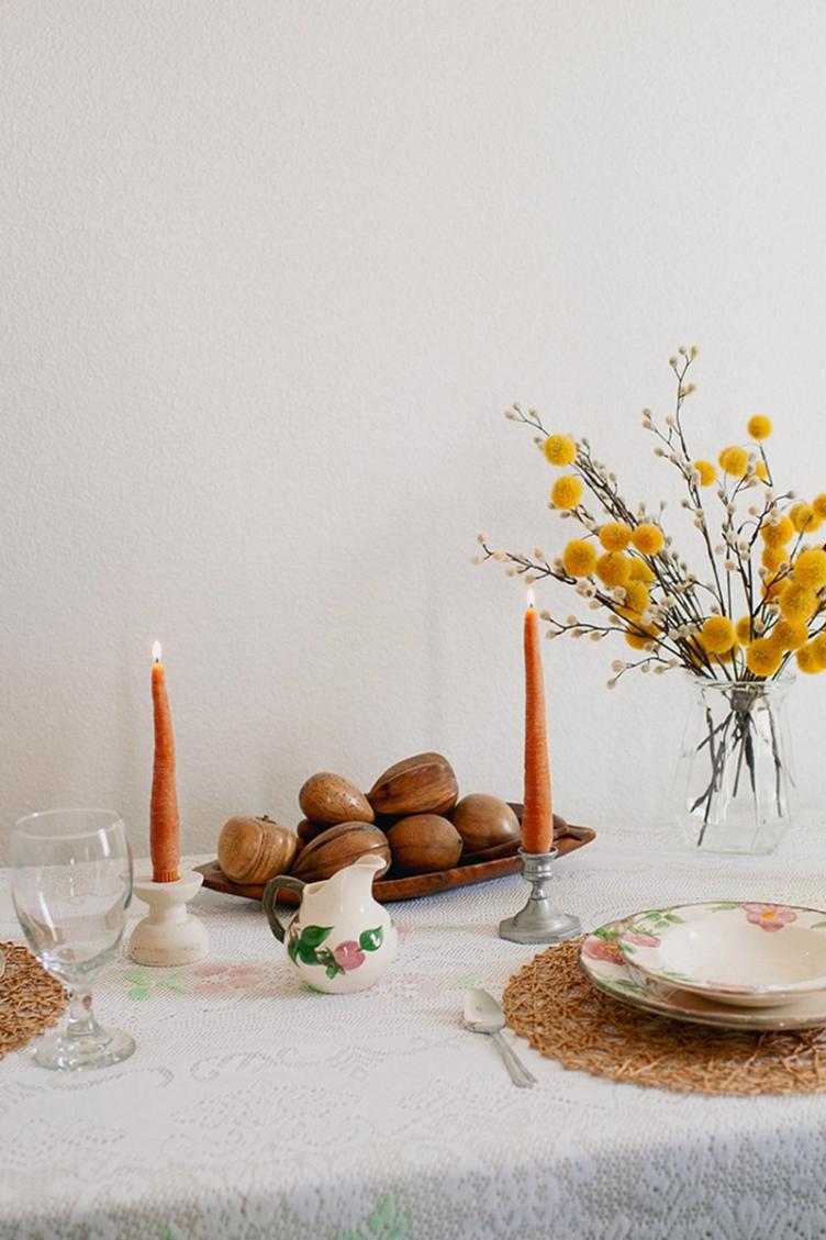 Bienenwachskerzen Karotte 2er Set - 2