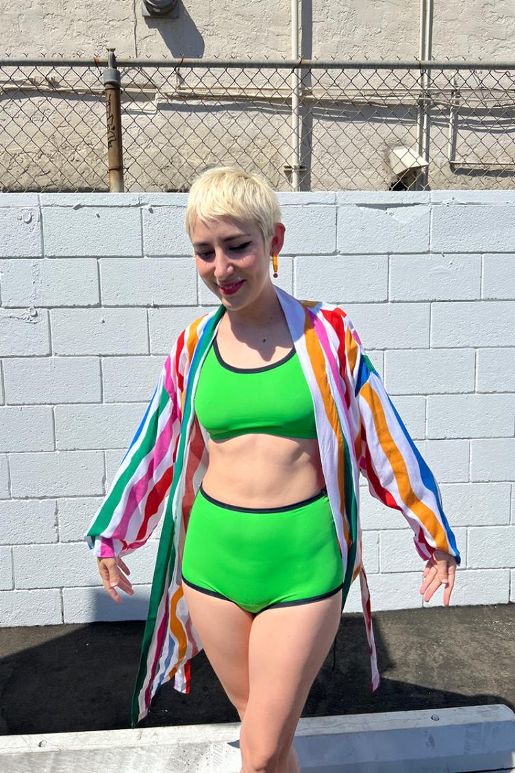 Bikini Top Lime