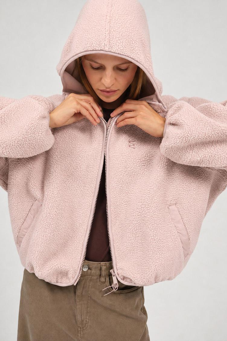 Blanca fleece Jacket mit Kapuze - 0