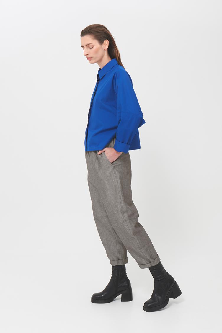 Bluse cropped graphic - 1