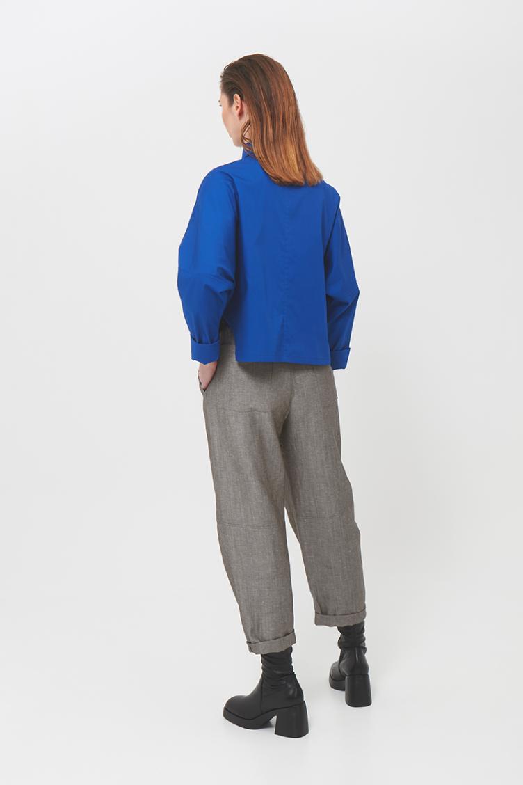Bluse cropped graphic - 0
