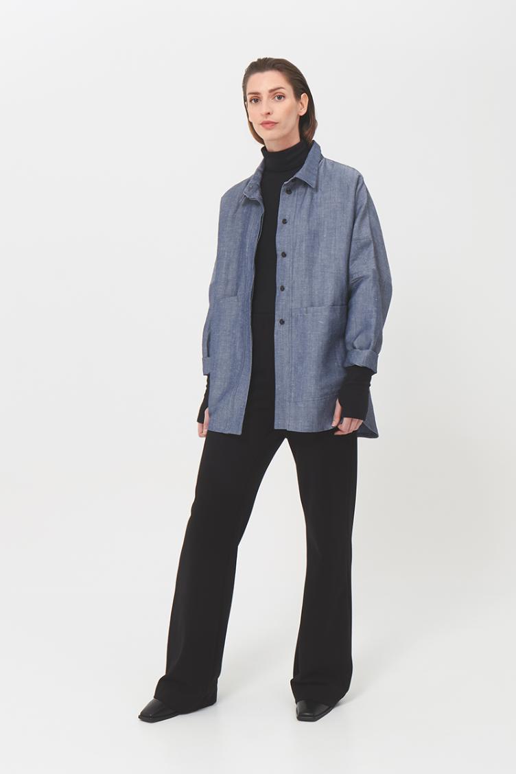 Blusenhemd Oversize - 4