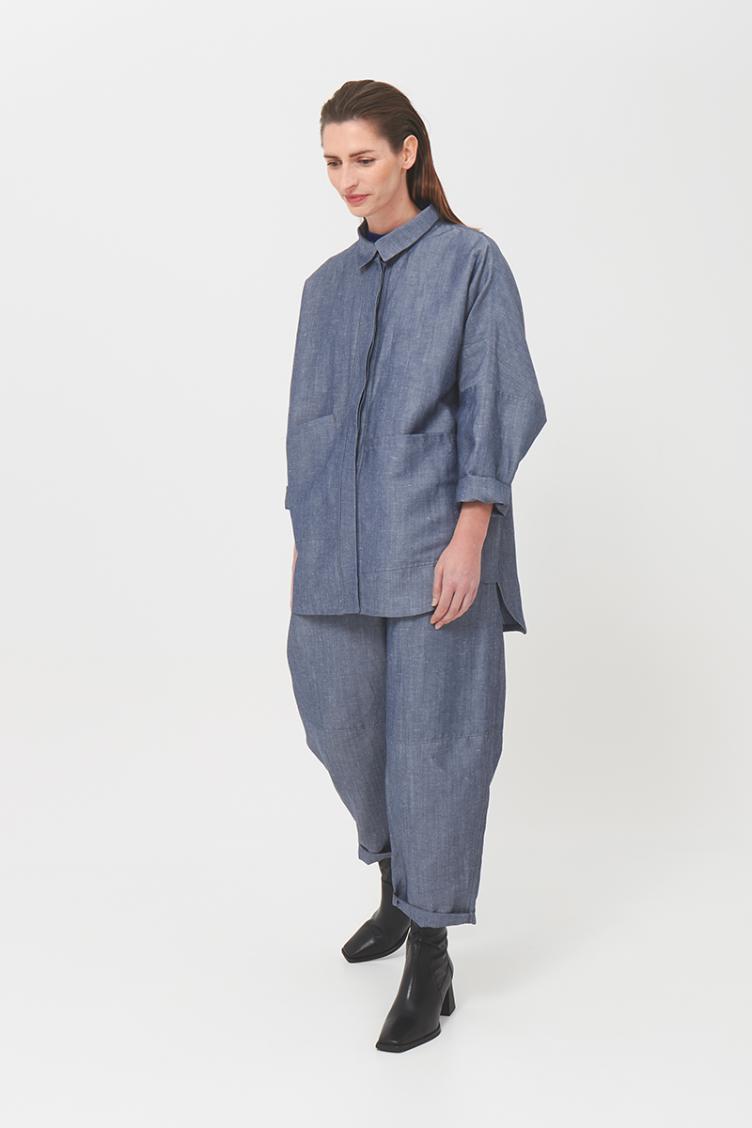 Blusenhemd Oversize - 2