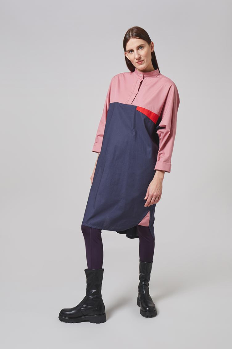 Blusenkleid Multikolor