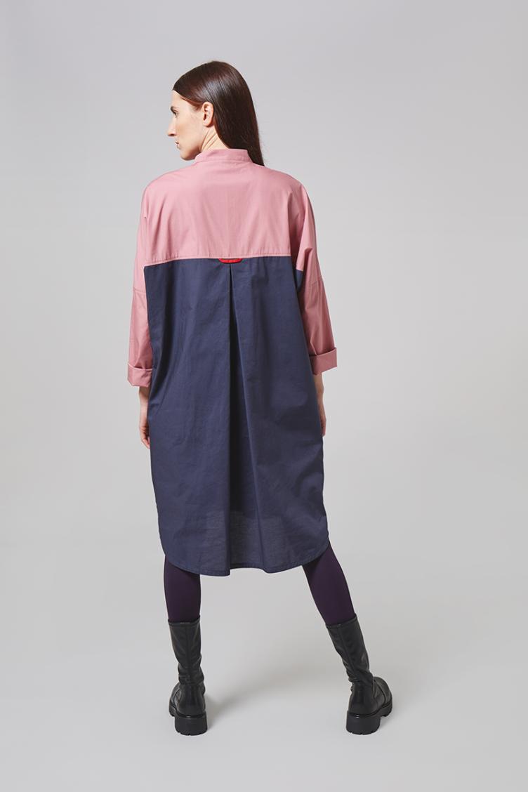 Blusenkleid Multikolor - 1