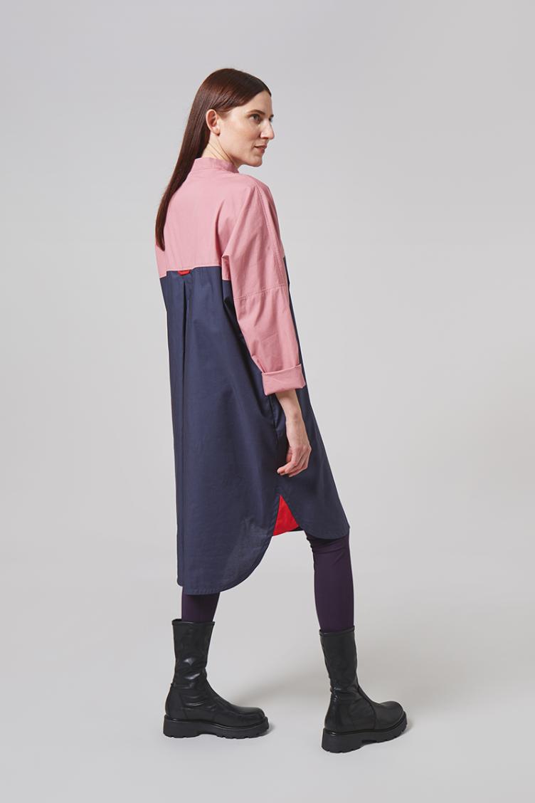 Blusenkleid Multikolor - 0