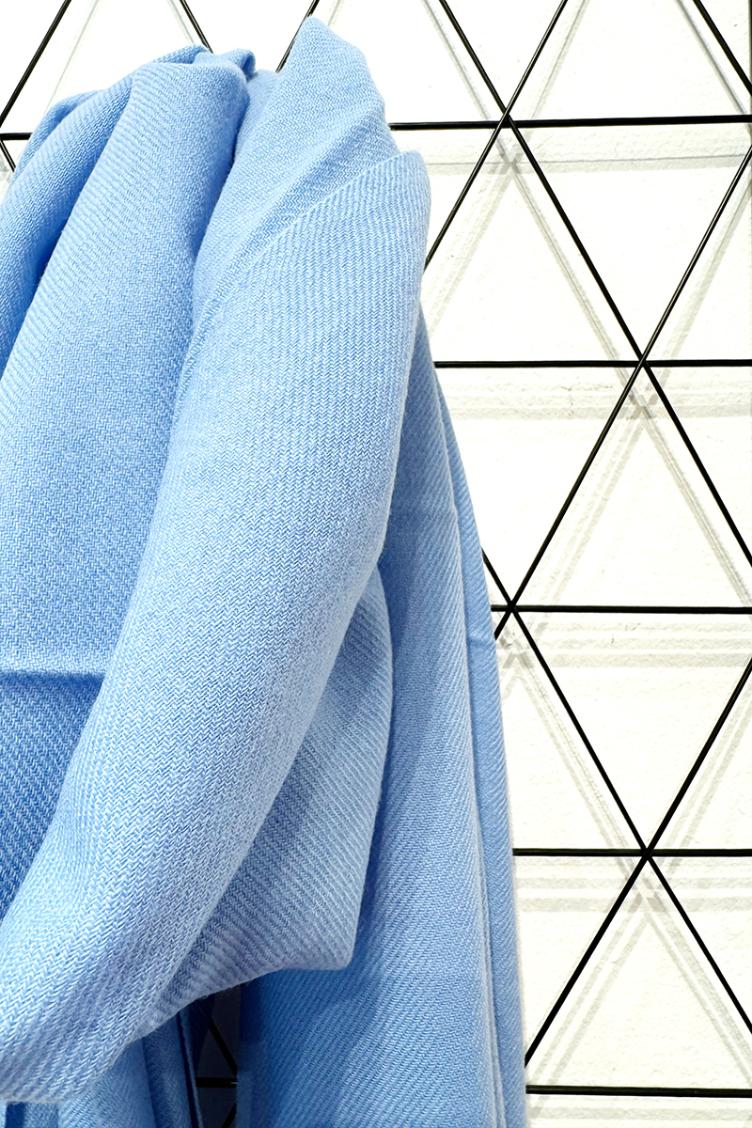 Cashmere Schal upcycled uni - 16