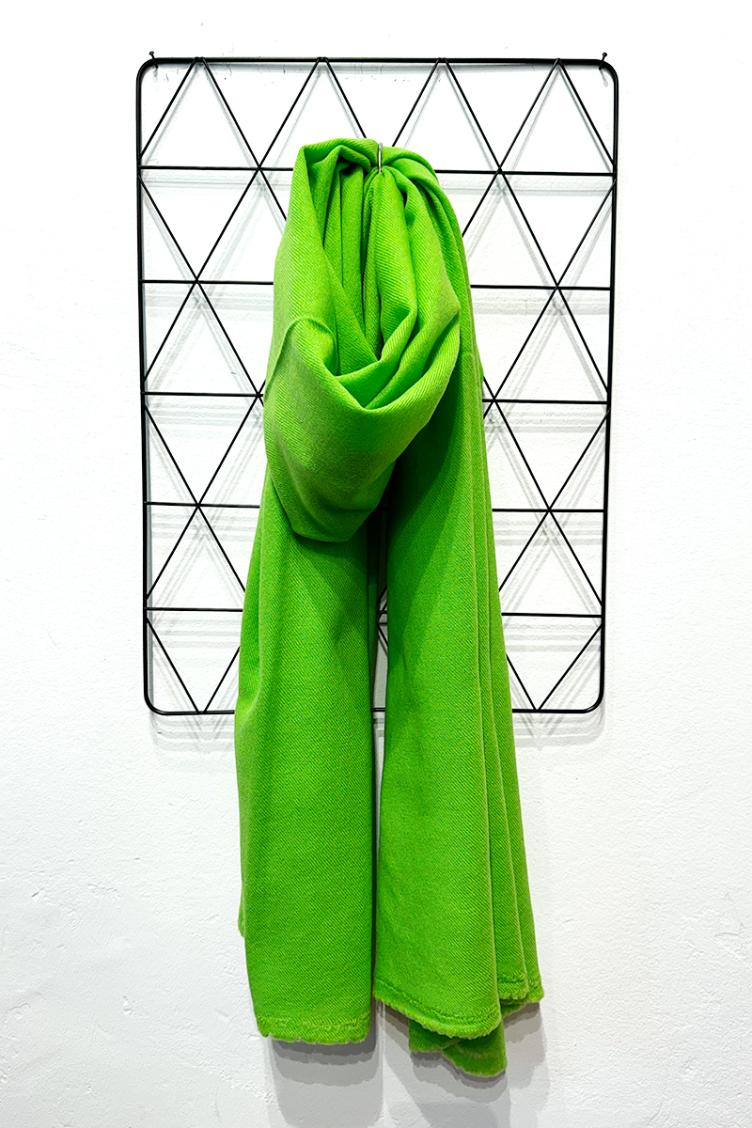 Cashmere Schal upcycled uni - 1
