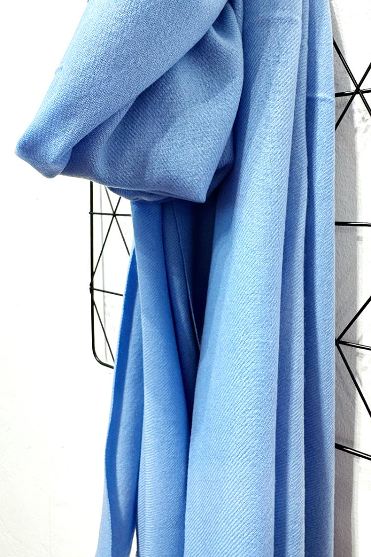 Cashmere Schal upcycled uni - 2