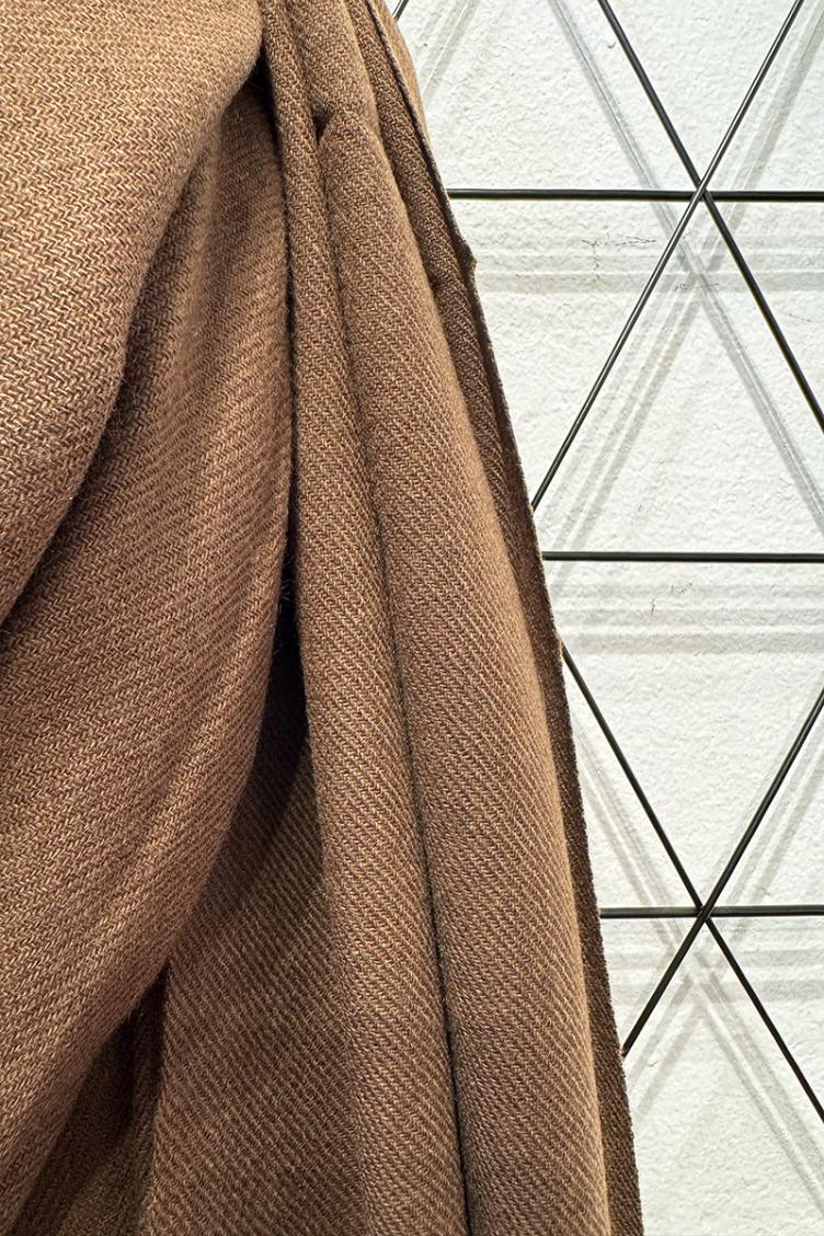 Cashmere Schal upcycled uni - 12