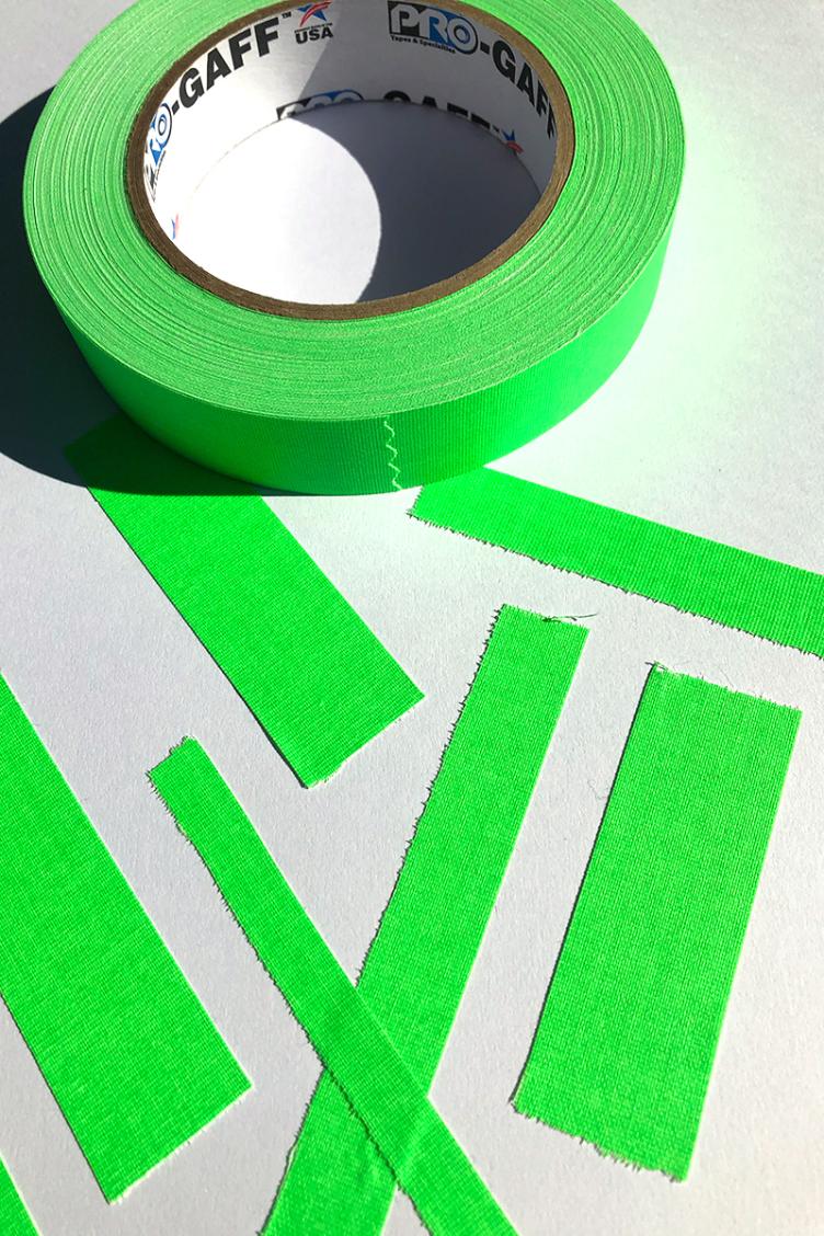 Gewebetape Neon - 2