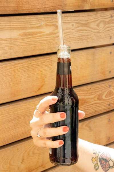 Glasstrohhalmset Gerade 30 - 0