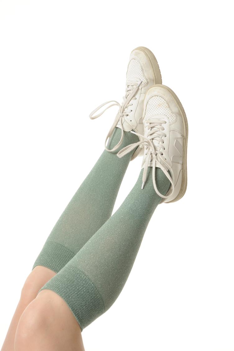 Glitzersocken Knie Levity Anne-Sophie - 1