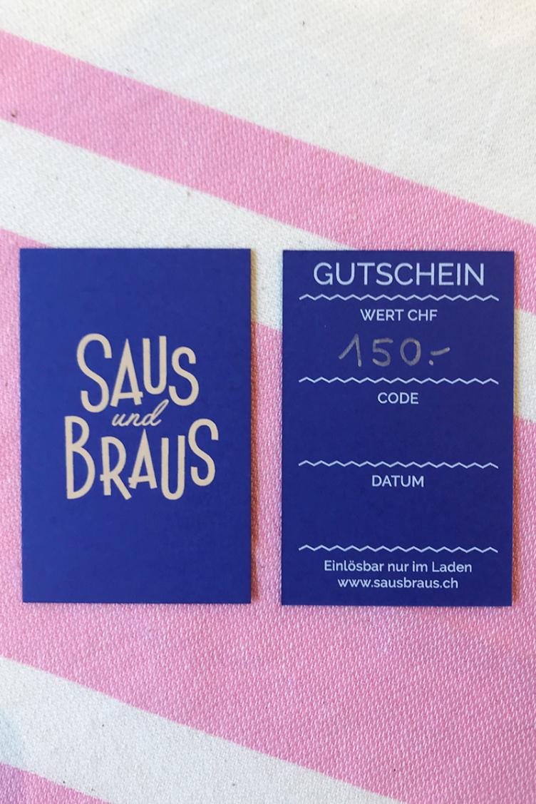 Gutschein Saus&Braus
