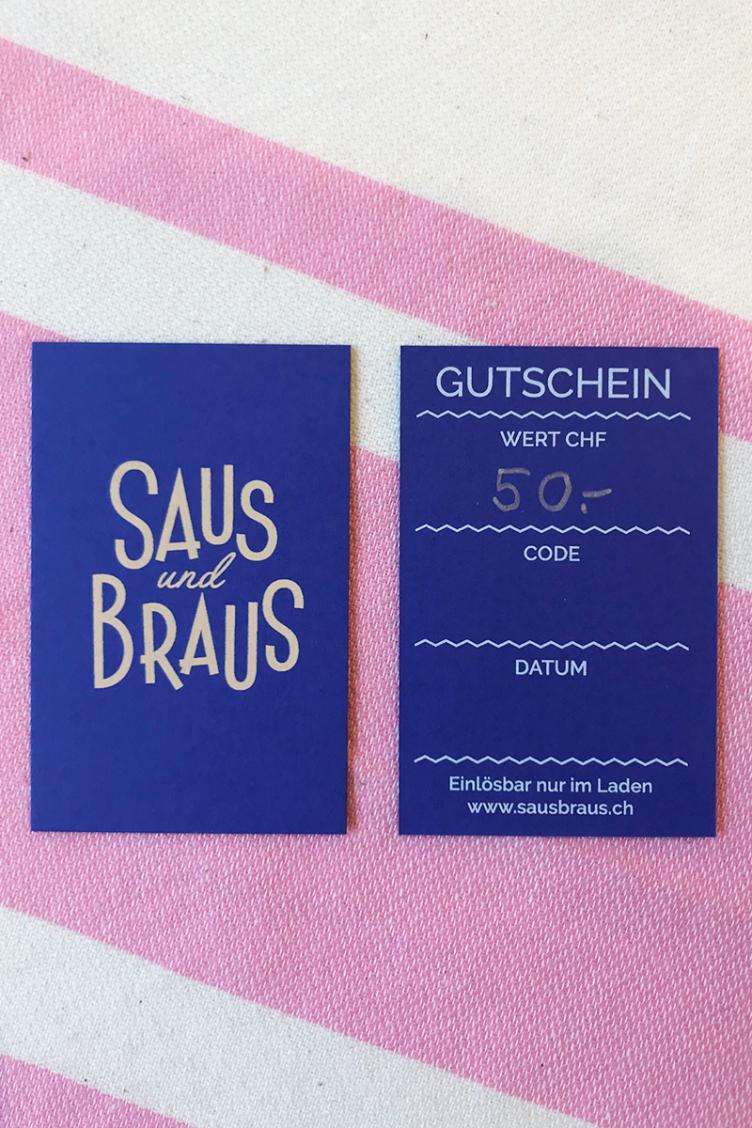 Gutschein Saus&Braus