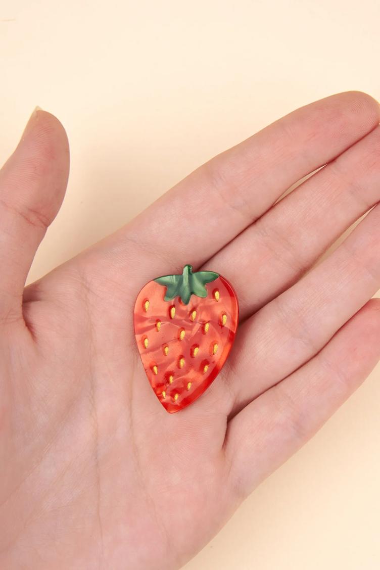 Haarclip Erdbeere - 3
