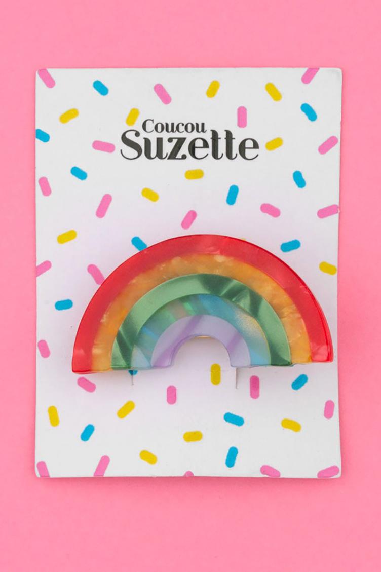 Haarclip Regenbogen - 2