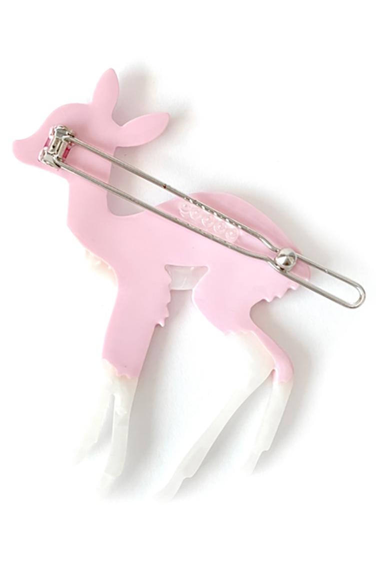 Haarclip Rosa Reh Bambi - 0