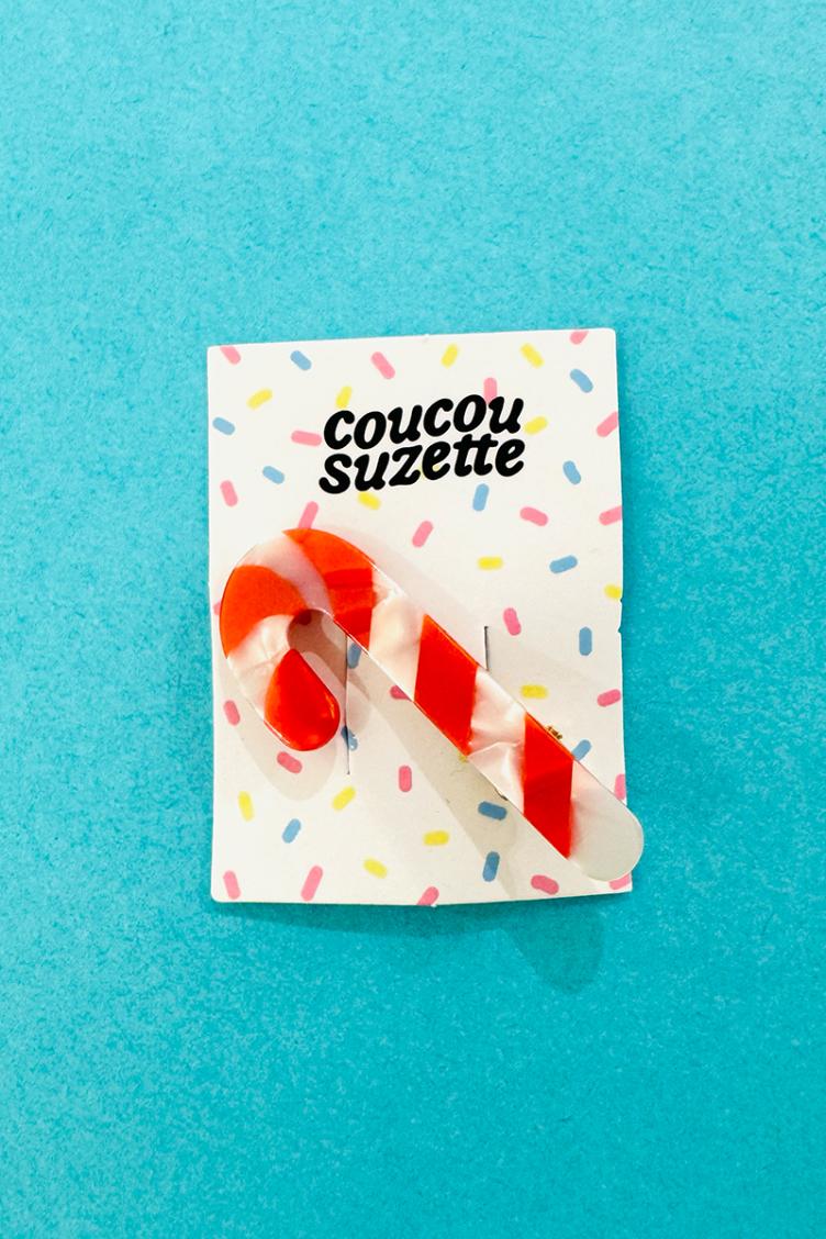 Haarclip Zuckerstange - 0