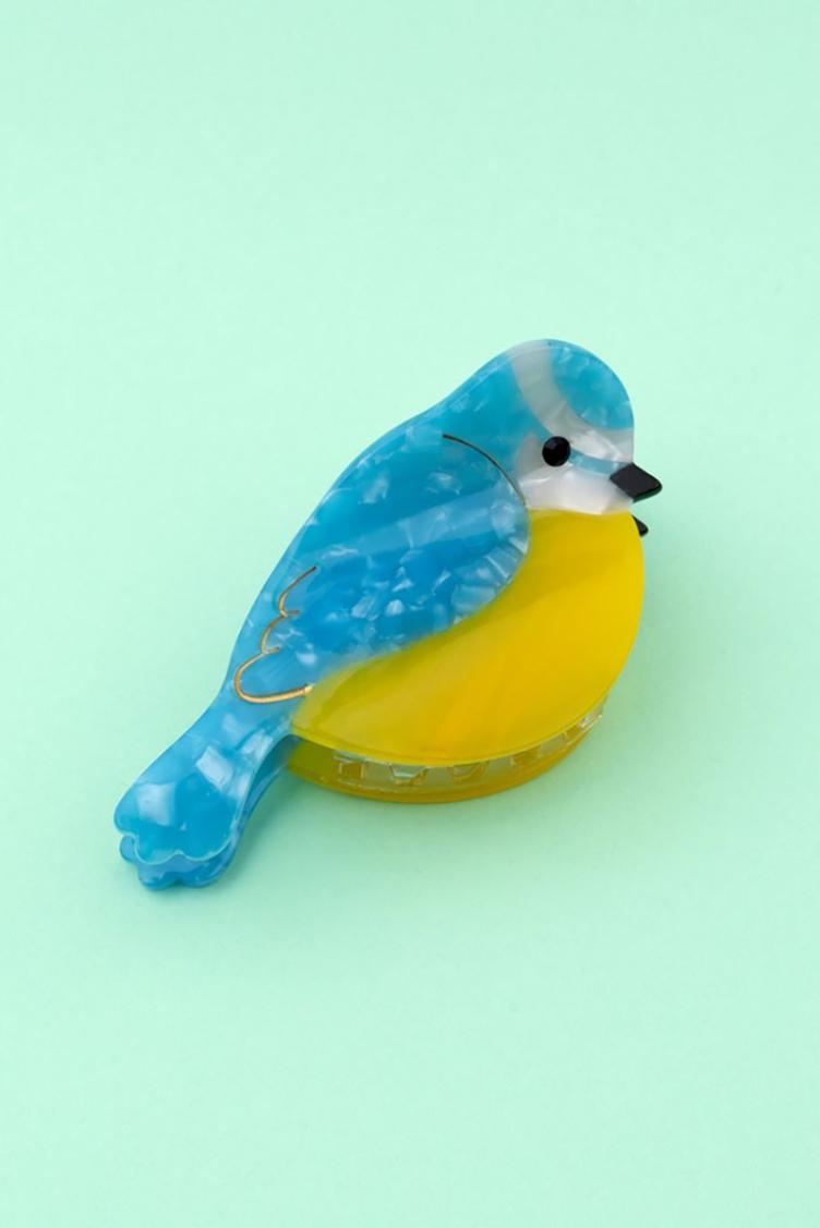 Haarklammer Blaumeise - 2