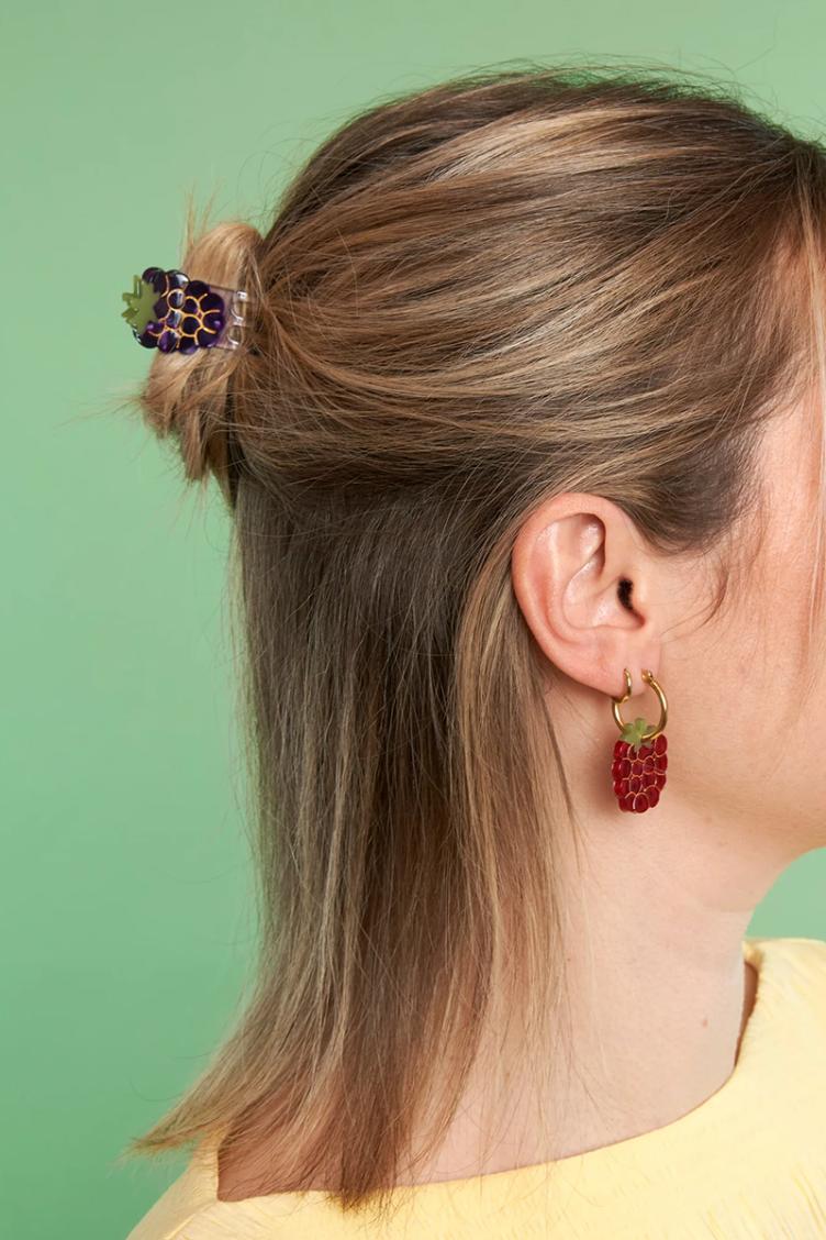 Haarklammer Brombeere Mini - 2