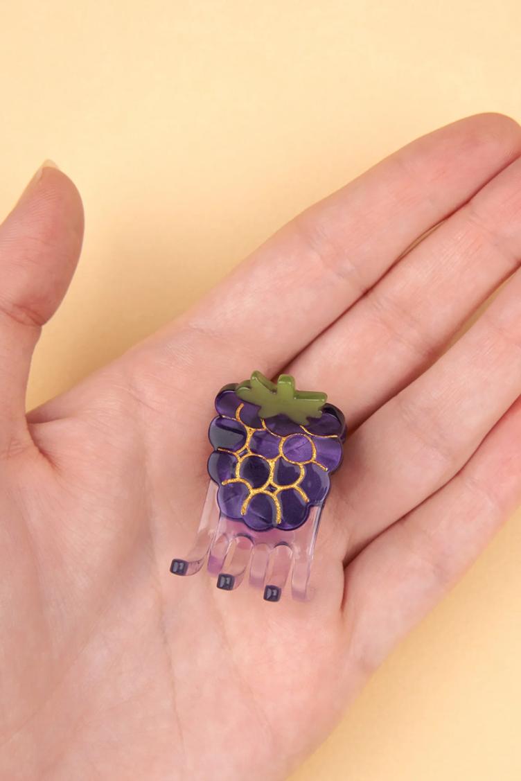 Haarklammer Brombeere Mini - 3