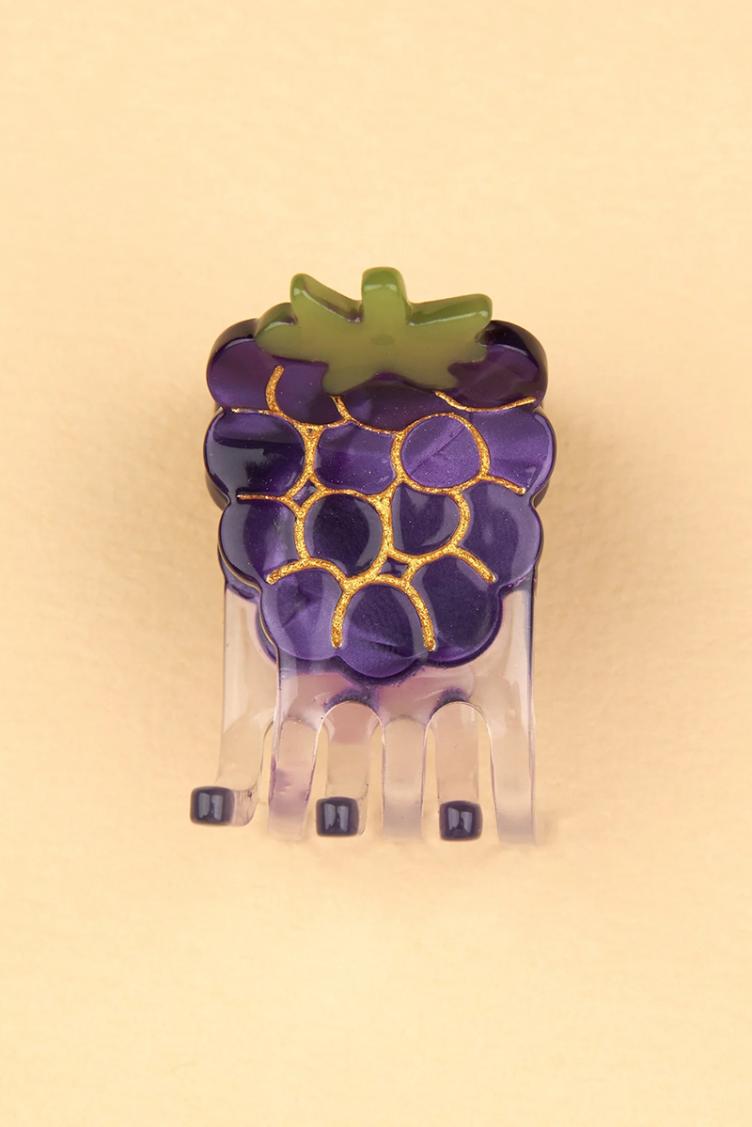 Haarklammer Brombeere Mini