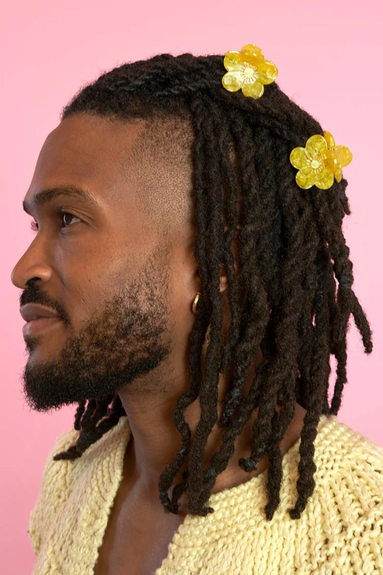 Haarklammer Butterblume Mini