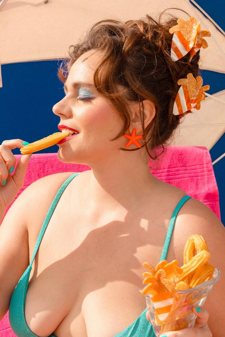Haarklammer Churros - 1