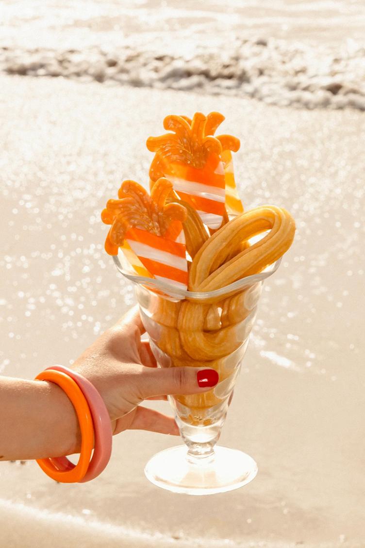 Haarklammer Churros