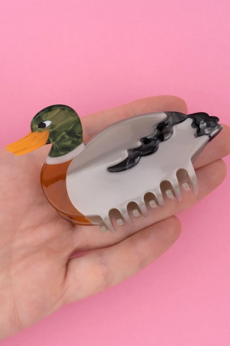 Haarklammer Ente - 4