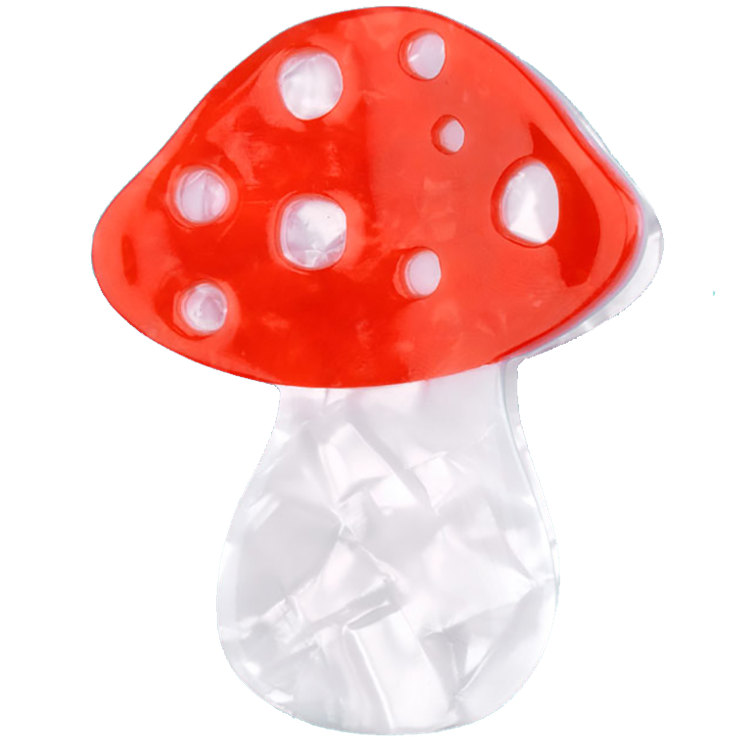 Haarklammer Fliegenpilz - 6