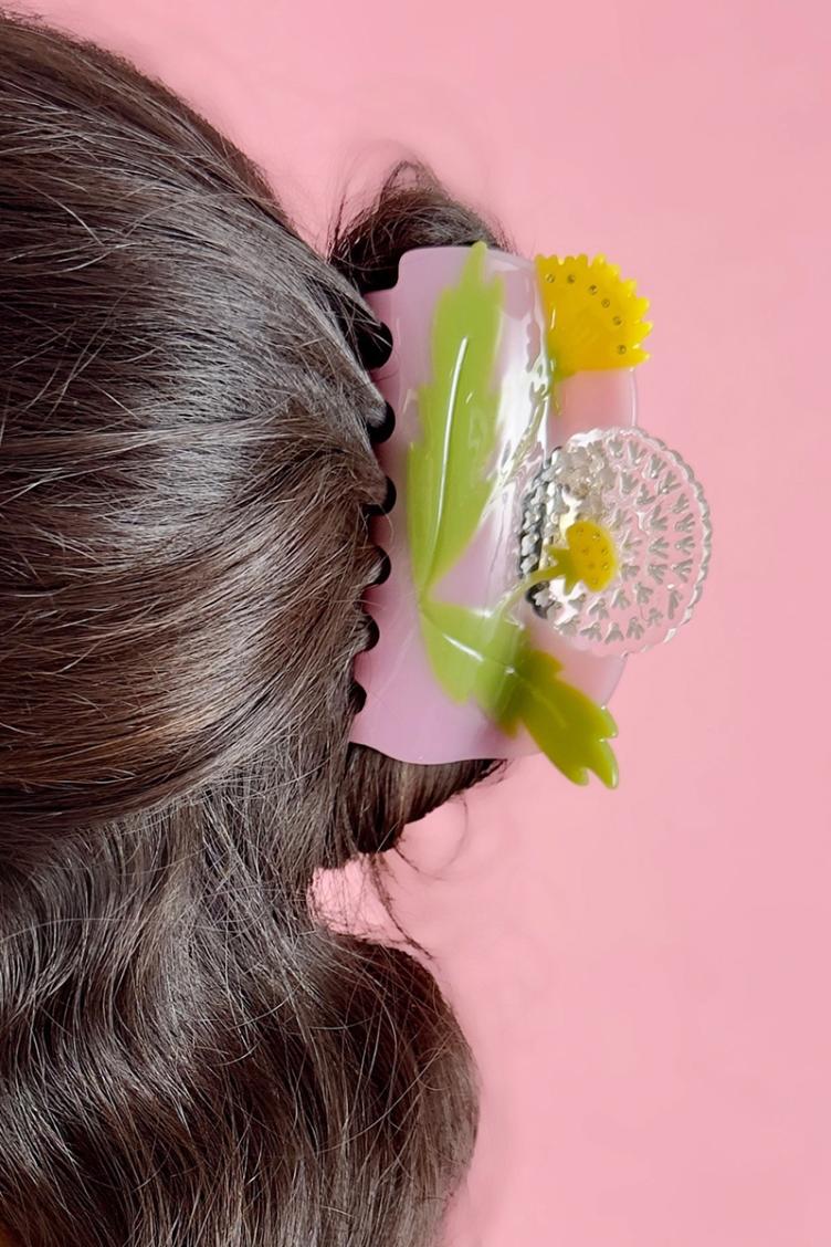 Haarklammer Löwenzahn