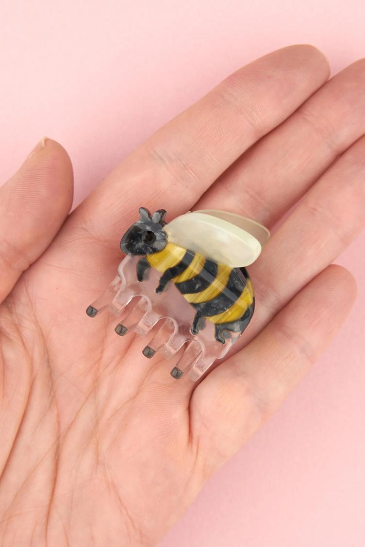 Haarklammer Mini Biene - 0