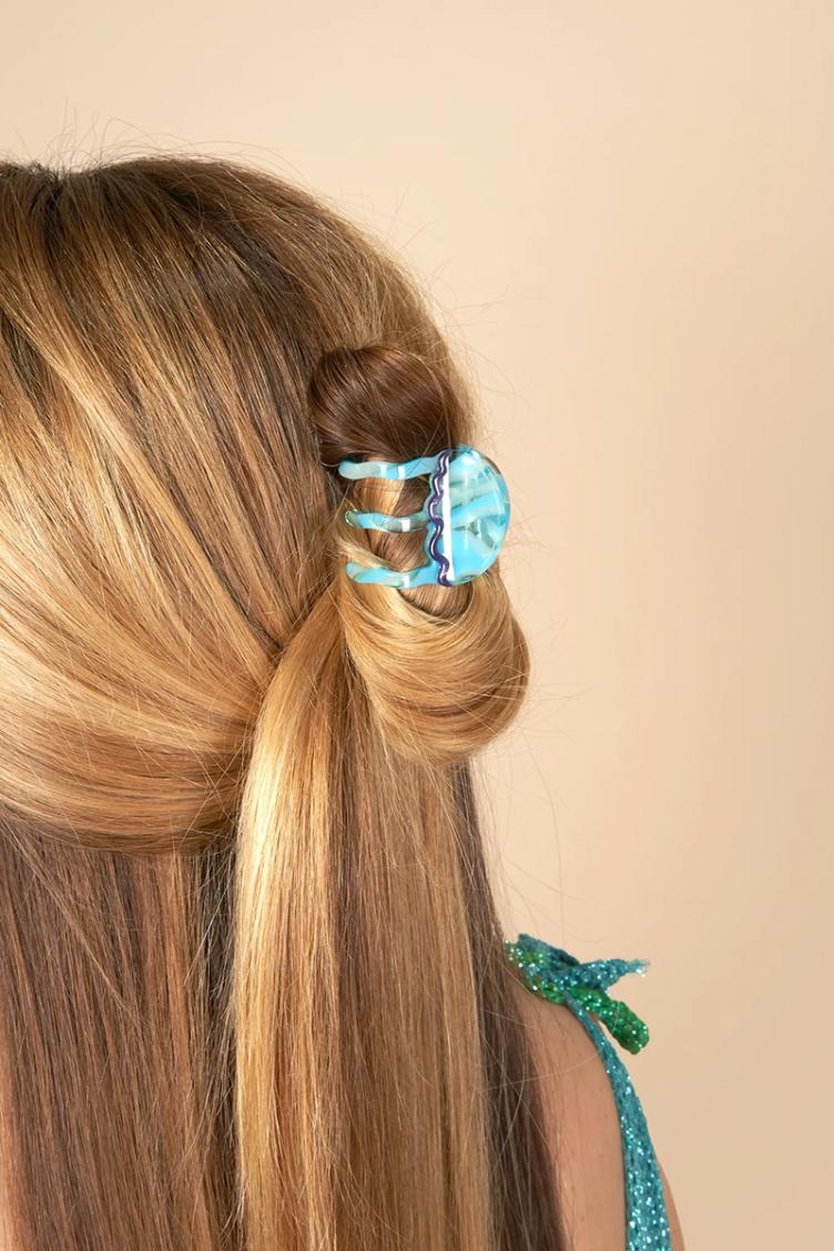 Haarklammer Mini Qualle