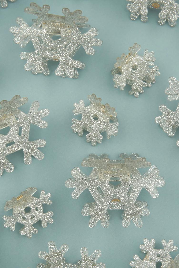 Haarklammer Schneeflocke - 5