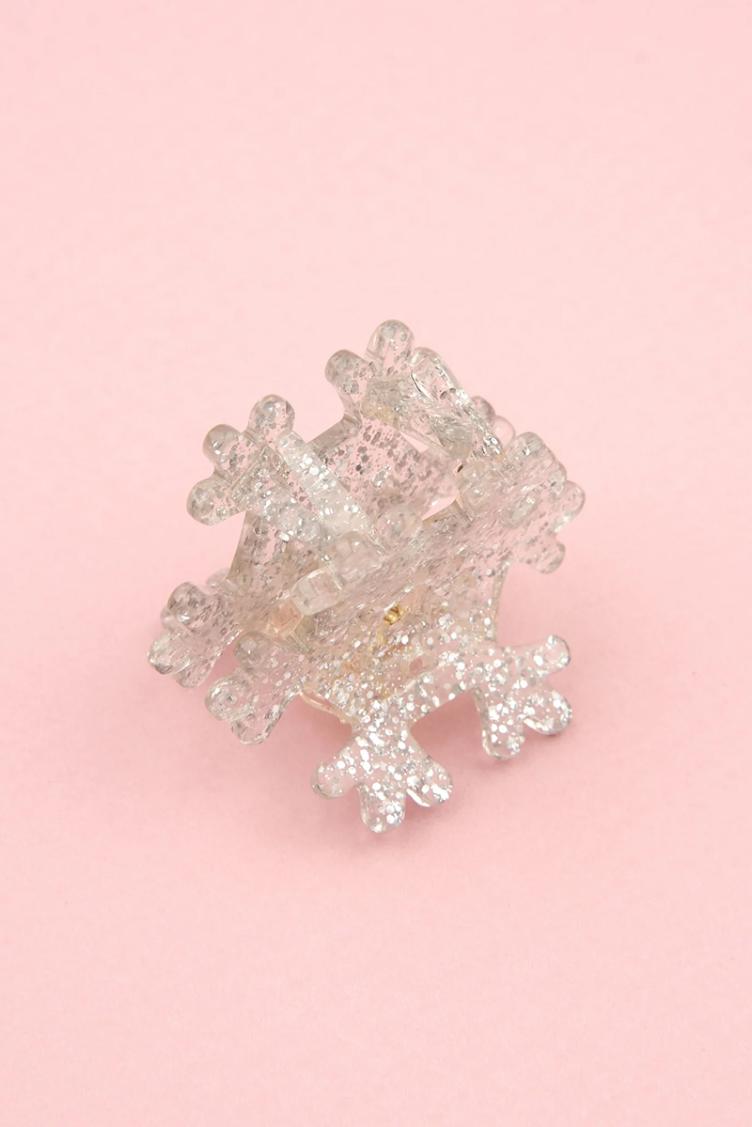 Haarklammer Schneeflocke Mini - 1