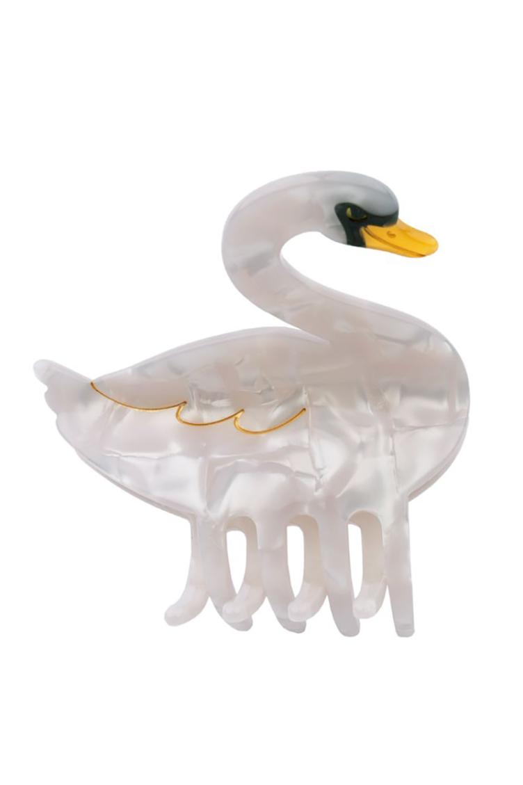 Haarklammer Schwan - 1