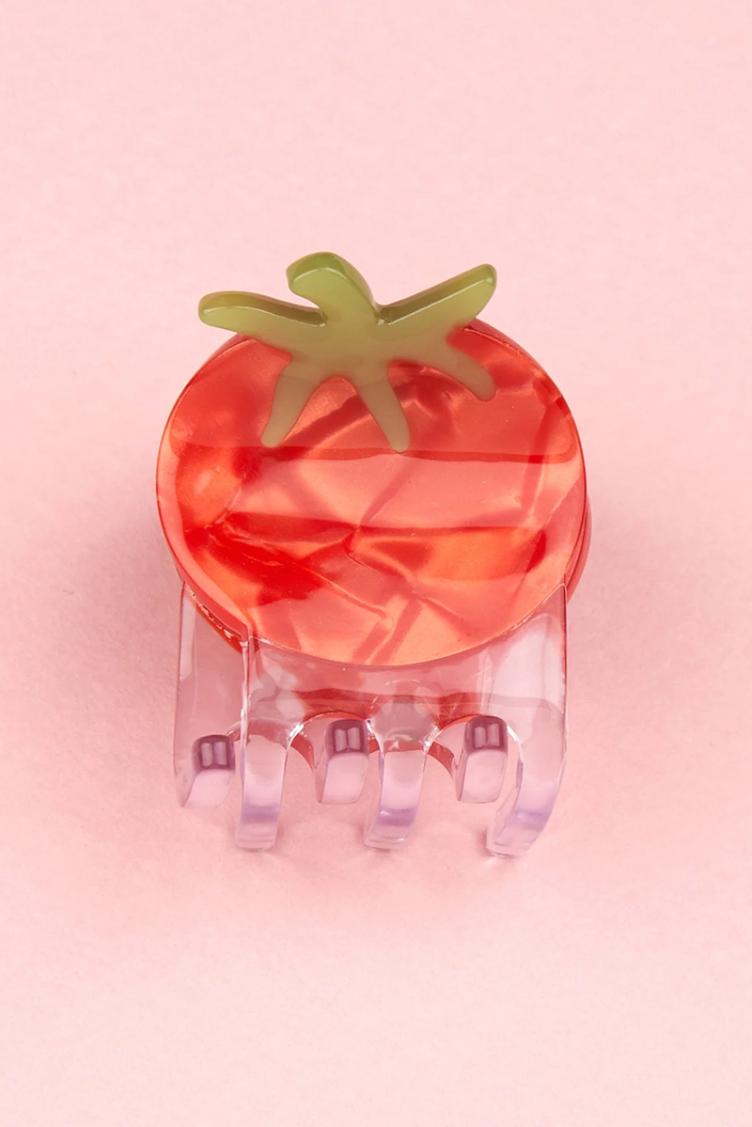 Haarklammer Tomate Mini - 4