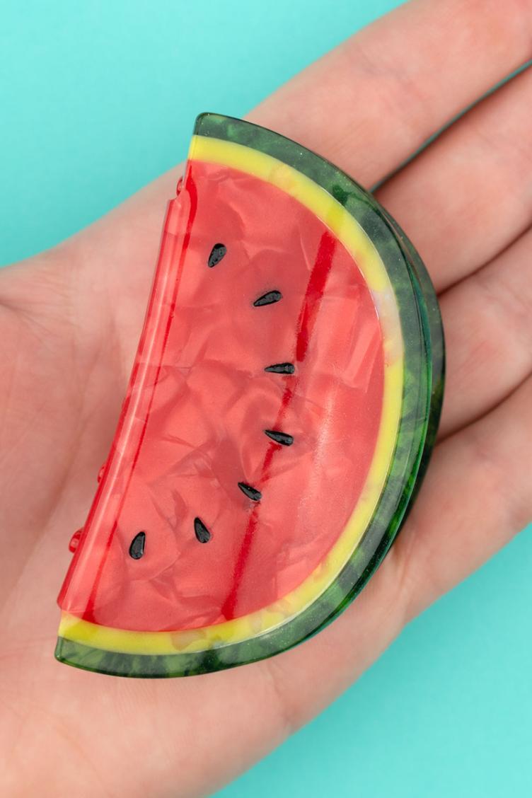 Haarklammer Wassermelone