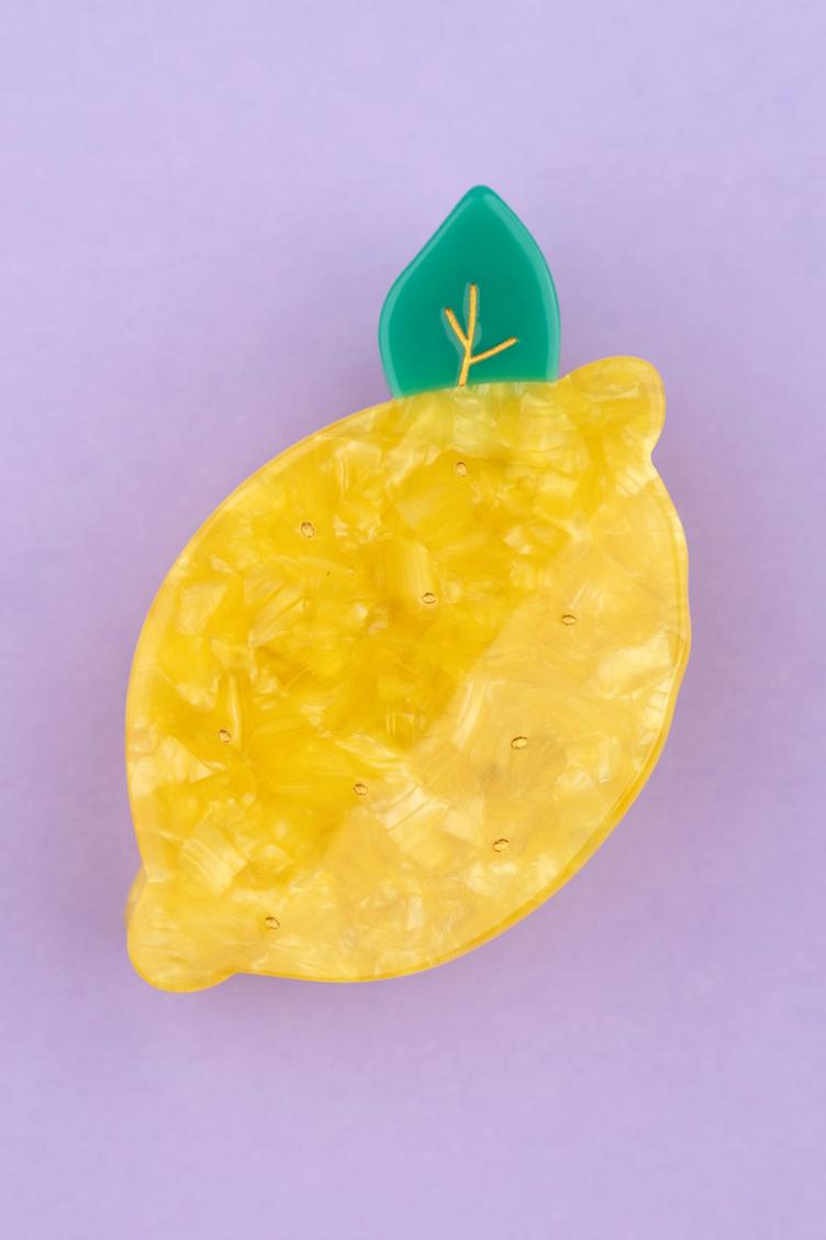 Haarklammer Zitrone - 2