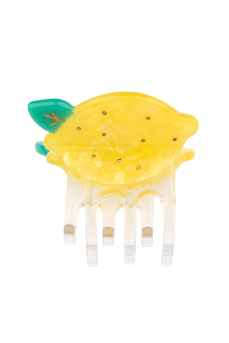 Haarklammer Zitrone Mini - 3