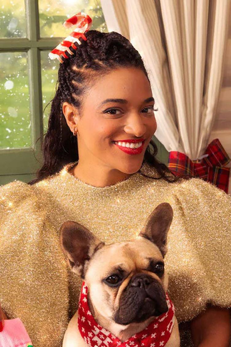 Haarklammer Zuckerstange - 2