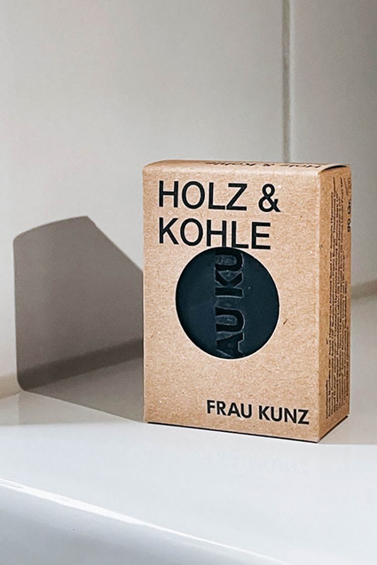Hand & Duschseife Holz&Kohle - 0
